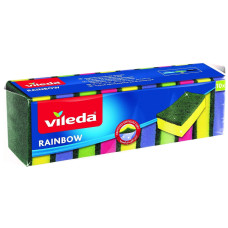 Губки кухонні Vileda Rainbow, 10 шт
